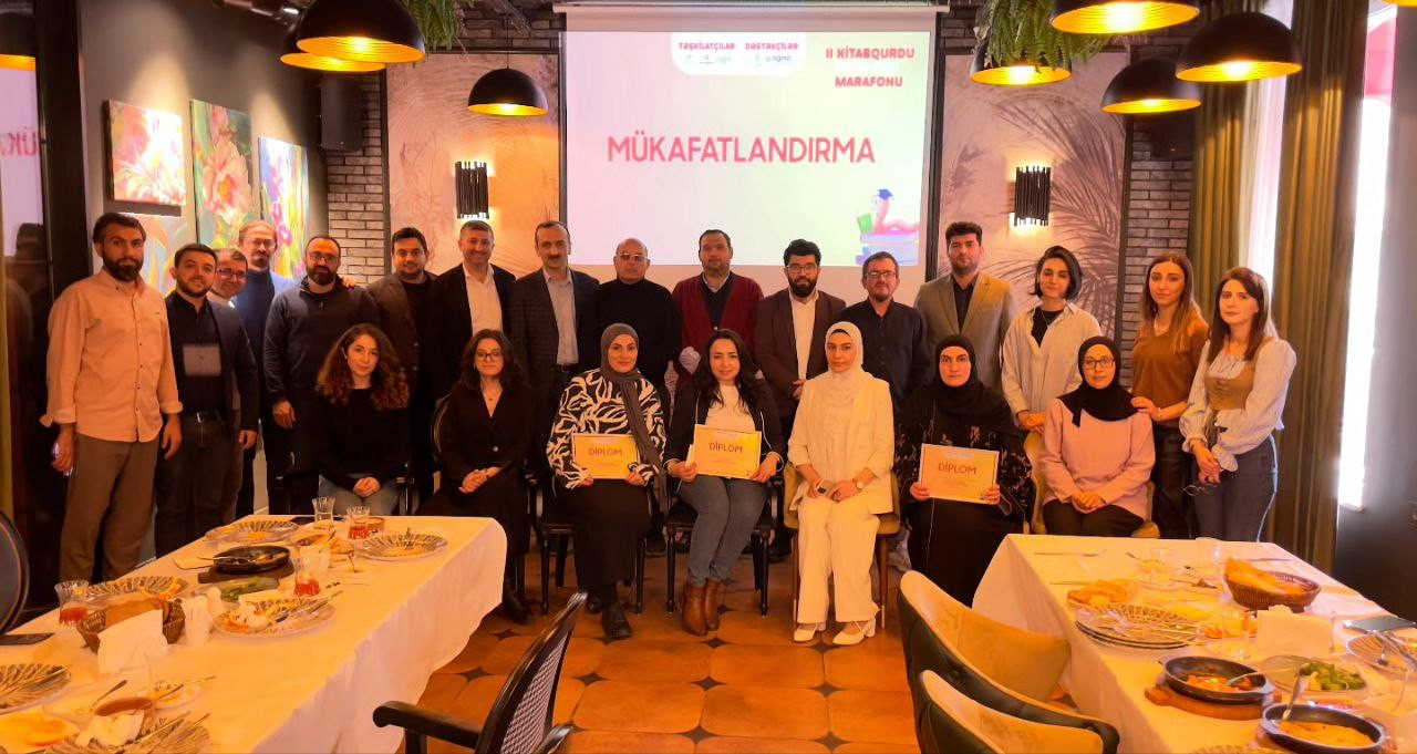 II Kitabqurdu Payız Oxu Marafonunun qalibləri mükafatlandırıldılar - Foto