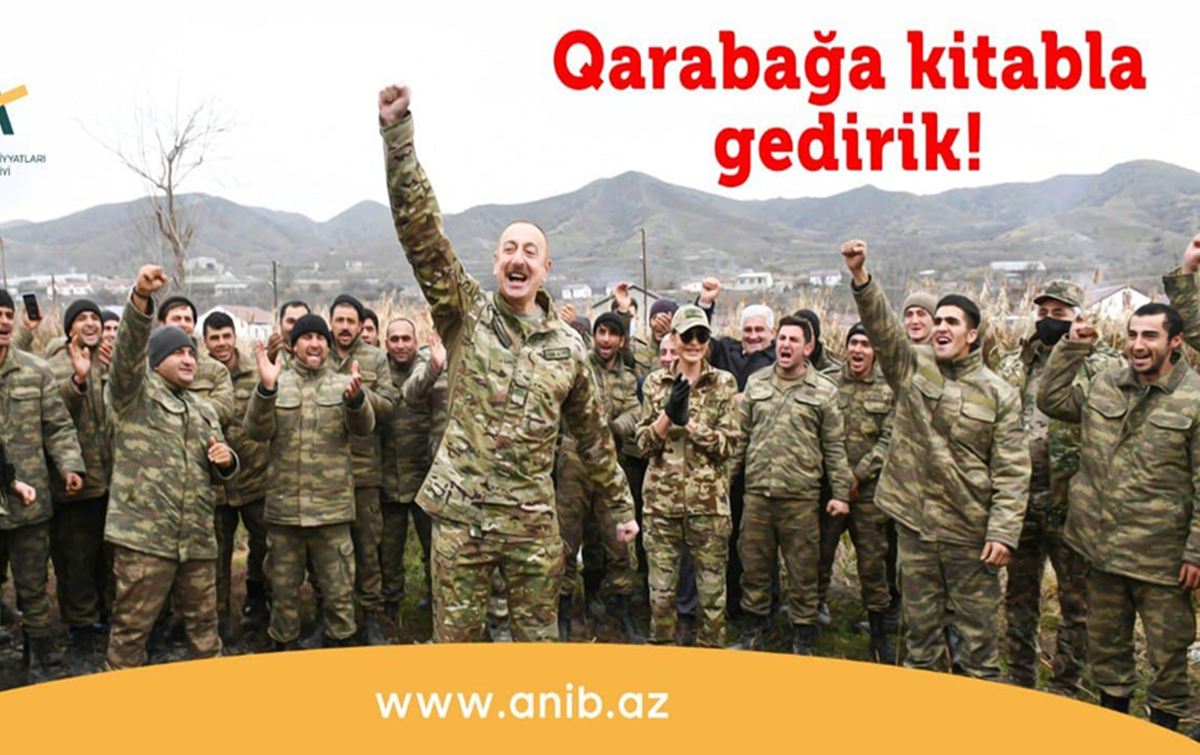 QARABAĞA KİTABLA GEDİRİK!